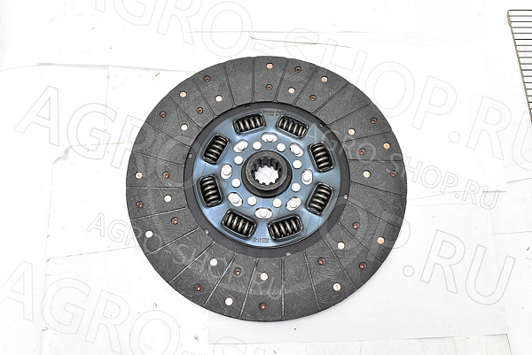 Диск сцепления 85-1601130-DS ведомый открытая пружина, безасбестовая накладка МТЗ-80/82/952/1221 (Master Part)
