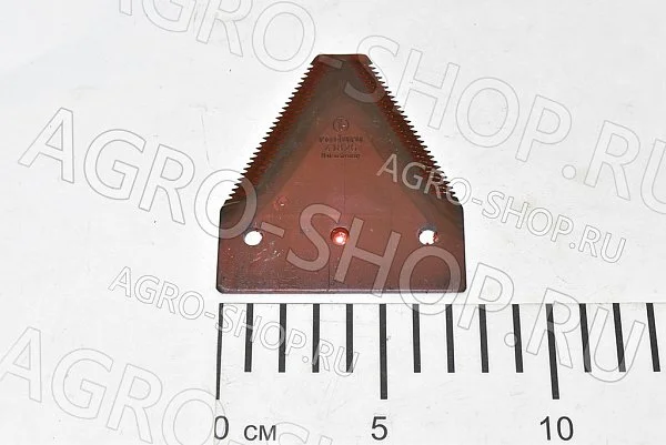 Сегмент 34390 (41826) ножа с мелкой насечкой MacDon Schumacher