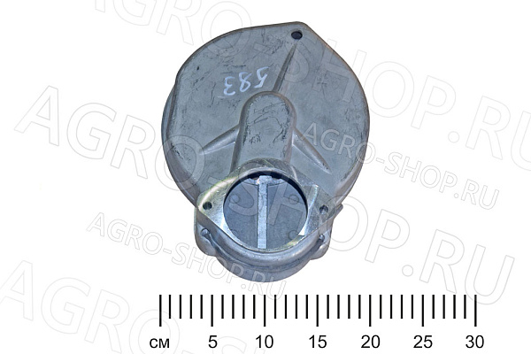 Кожух 75.24.с32-1А маховика в сборе с плитой (алюминий) ПД-10 