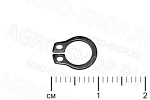 Кольцо стопорное В 6 (наружное) D=6 мм. ГОСТ 13942-86