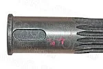 Вал КДН 04.652 ротора нового образца короткий 140 мм. КДН-210 Бобруйск