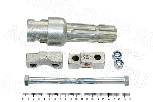 Переходник АК.123.005 / 05.016.3800-02 (втулка 29х35 6 шлиц - вал 32х38 8 шлиц)  К.