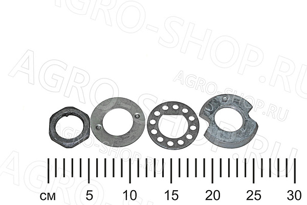 РК гаек 130-3001060-64 передней ступицы (4 наим.) ЗИЛ-130 