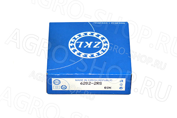 Подшипник 180202 / 6202-2RS (15х35х11) (ZKL) 