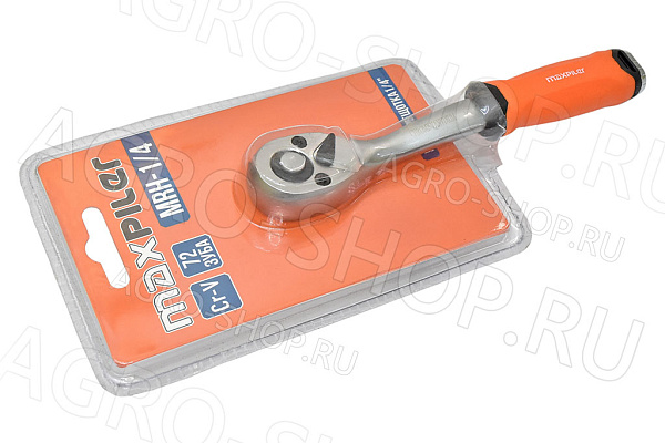 Ключ трещотка 1/4" (72зуб) Maxpiler (MRH-1/4)