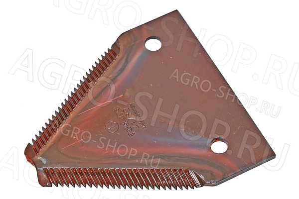 Сегмент 41782.02 / 441 037 00 с верхней мелкой насечкой, 3мм.  