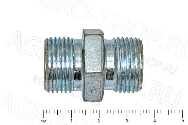Штуцер соединительный S24-S24 (М20х1,5-М20х1,5) 