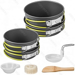 Набор посуды анодированный алюминий CAMPSOR-301