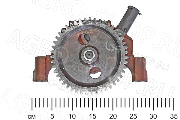 Насос масляный 442-47-09с2 1 клапан (Д-442-54Р/55Р/57И) Нива, Енисей 