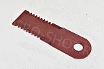 Нож 51513.10 соломоизмельчителя зубчатый (173х50х4мм., d=18,1мм.)  Шумахер