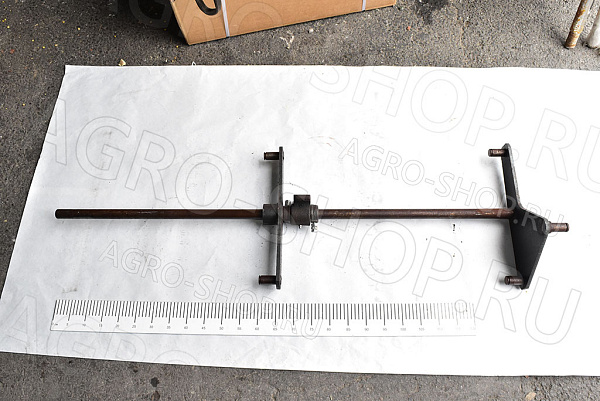 Вал ОВИ 02.160 в сборе (вал, 2 рыч., 2 кольца, 1 подш.) ОВС-25 