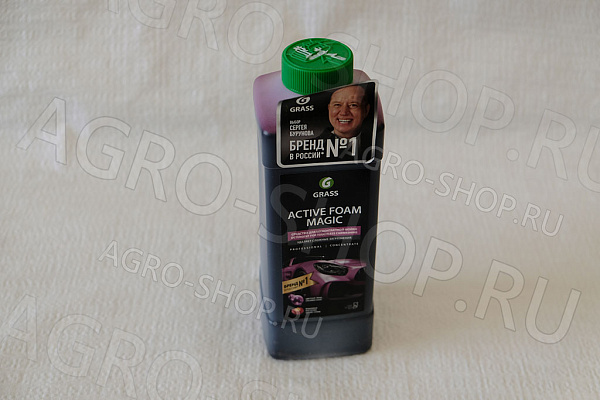 Шампунь Active Foam Magic для бесконтактной мойки 1л GRASS