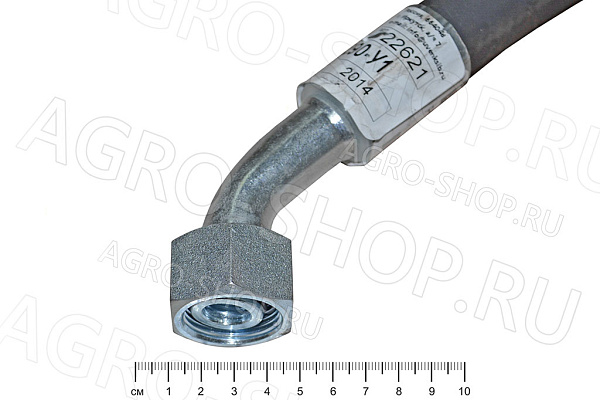 РВД 744Р.46.00.290-У1 L=0,74м (DKOL М30х2 ключ 36) 45* (DKOL М30х2 ключ 36) 45* угол 290* 2SN 