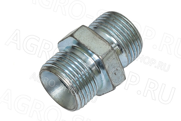 Штуцер соединительный S24-S24 (М20х1,5-М20х1,5) 