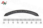 Долото 33.077-01 ППК "Обь" ст65Г, t=10мм, h=50 мм, L=380 мм.упроч., термооб. FeatAgro