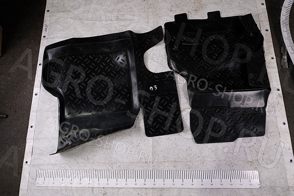 Коврики 3302-5109010 / АСМ-PS-15 пола с перемычкой (2шт) Газель 