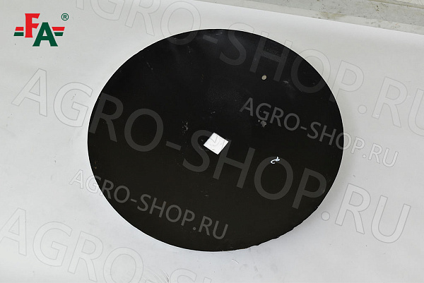 Диск БТД-0801-01 ст65Г D=660 мм, t=6 мм (кв.отв.51, без сегментов) FeatAgro