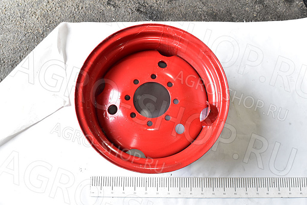 Диск колеса DW 12х20 (12х20-3101015-А) передний 8 отверстий (КРАСНЫЙ) (8/145/190) МТЗ-1025 БЗТДиА