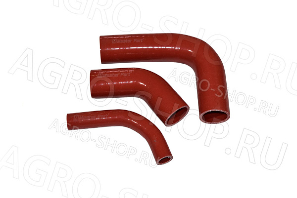 Комплект  патрубки радиатора (верх., нижний, термостата) силикон МТЗ-80/82 (Master Part)