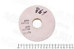 Круг 125х20х32 (зерно-25 F60 K/L) 25А белый шлифовальный 