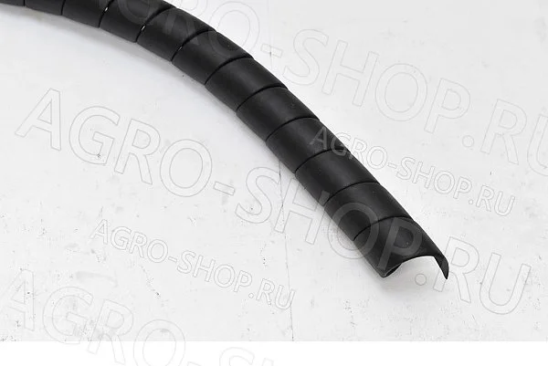 Спираль 16-22 защитная пластиковая, черная (50м) 