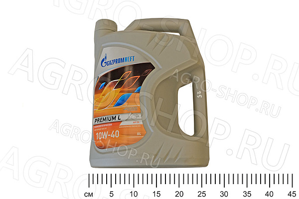 Масло моторное Premium L 10w40 SL/CF полусинтетическое 5л Газпромнефть