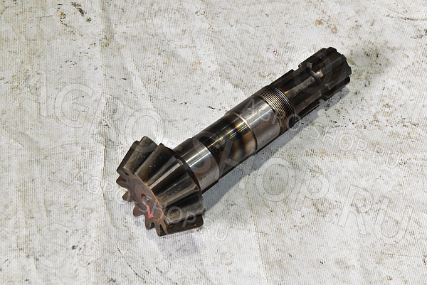 Вал-шестерня (z=12; L=220 мм) редуктора щетки УМДУ 