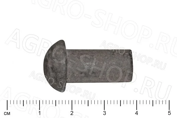 Заклепка 10х20 стальная полукруглая головка ГОСТ 10299-80 (Р)