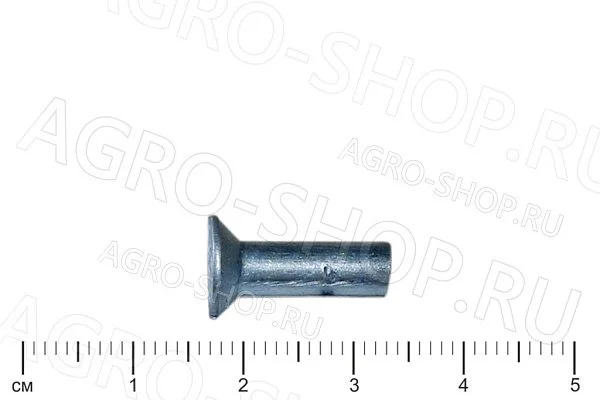Заклепка 5х16 алюминиевая в потай ГОСТ 10300-80 (Р)
