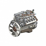 КАМ16: двигатель, сиситемы питания, выпуска газов, охлаждения (100-131)
