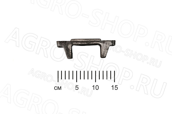 Накладка 5320-2902128-10 ушка рессоры переней КАМ 