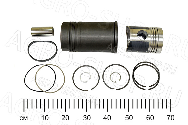 Поршневой комплект 238НБ-1004006-А4 (г+п+п/к+п/п+с/к+у/к) (гр.Б) ЯМЗ-236, ЯМЗ-238 (ЯМЗ) 