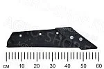 Лемех XL 1117/51-100/0 с долотом (правый)  