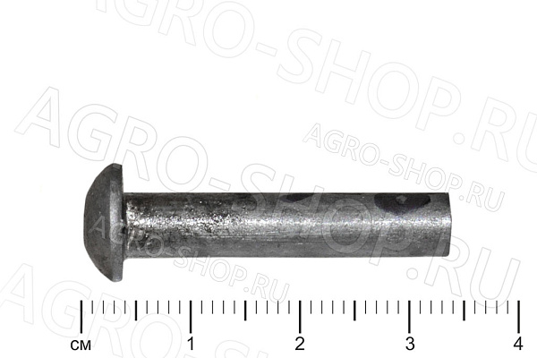 Заклепка 6х30 стальная полукруглая головка ГОСТ 10299-70 (Р)