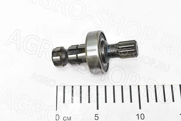 Вал MP-3400155 гидробака с подшипником в сборе МТЗ-80/82 (Master Part)
