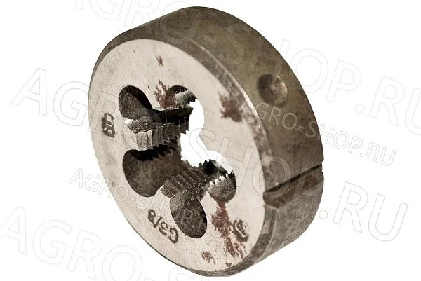 Плашка G 3/8" трубная 