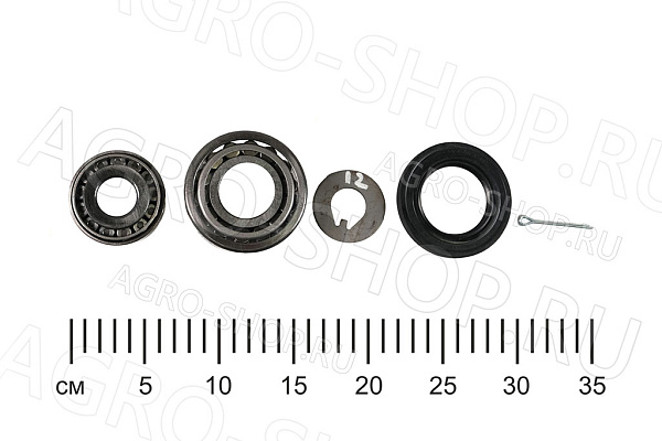 РК ступицы CS 731 передней полный с подшипн.(4поз) Газель, Соболь TRIALLI