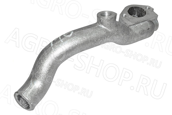 Патрубок 50-1307044-Б-01 водяного насоса (алюминий) для КС100 Д-245S2 (ММЗ)