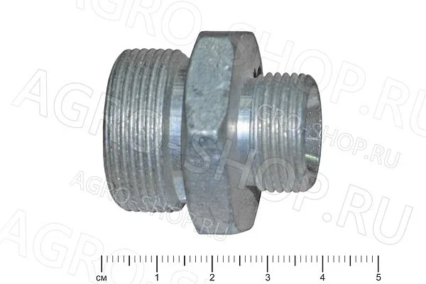 Штуцер Гидроузел S27 (М30х1,5-М22х1,5) гр. S36