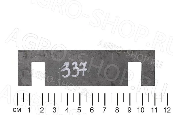 Пластина 71148214 прижима косы SP 115 / MF 9220 Challenger