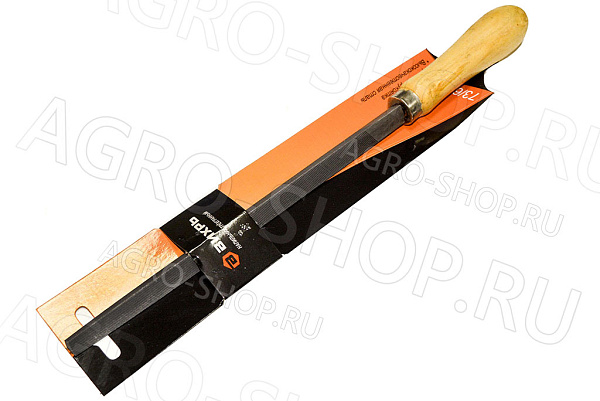 Напильник трехгранный 200мм с ручкой Вихрь (73/6/4/3)