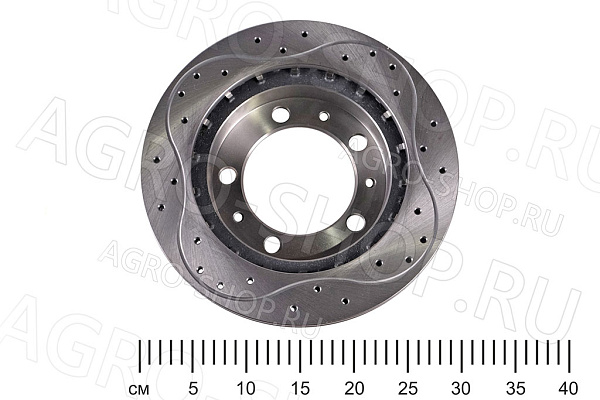 Диск RB-BD3160-3501076 тормозной передний (перфорированный) УАЗ redBTR