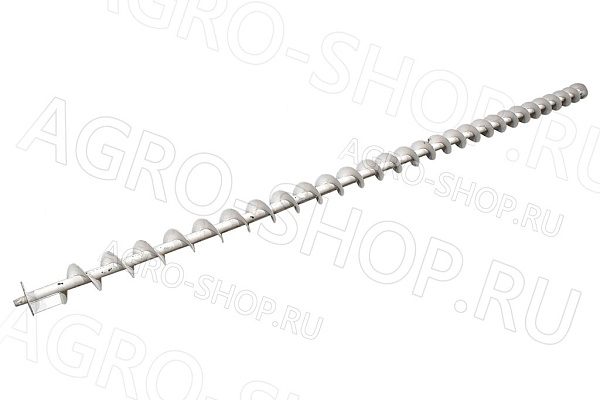 Шнек ЗСК 10.011.020 выгружной (L=4660 мм) ЗСК-10, ЗСК-15