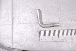 Трубка угол 90гр. D(мм)=25  алюминий L=150х150 мм.