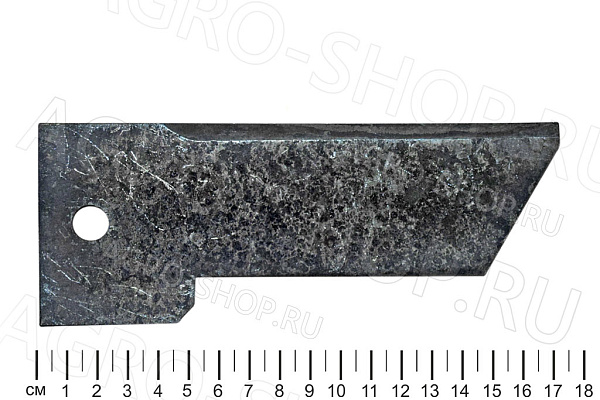 Нож РСМ-091.14.02.070 противорежущий измельчителя (S=4 мм) Вектор 