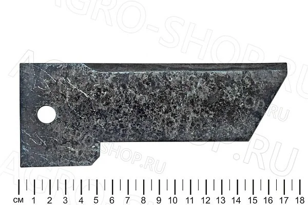 Нож РСМ-091.14.02.070 противорежущий измельчителя (S=4 мм) Вектор 