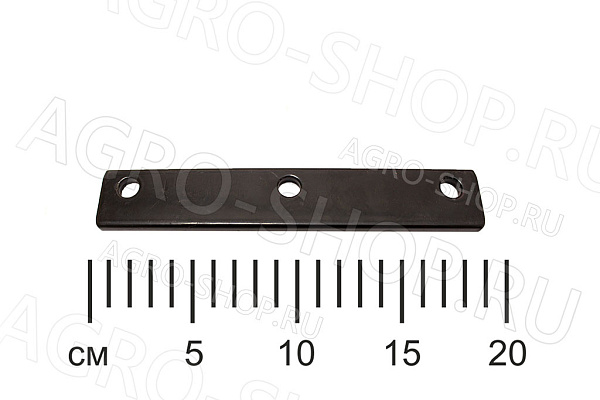 Планка 17016.01 направляющая 6мм. (3 отверстия)  Шумахер