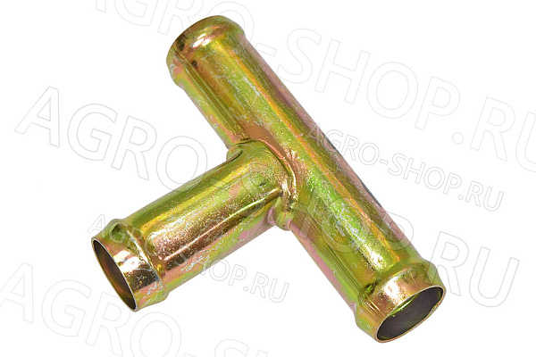 Тройник 90гр. D(мм)=16*16*16  металл "Т"