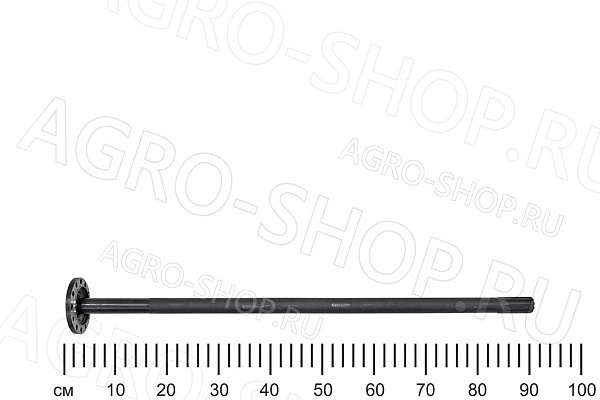 Полуось 3741-2403071 заднего моста левая (длинная) УАЗ 