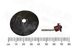 Ось МНС 06.050 в сборе с диском левая Л-201/202 